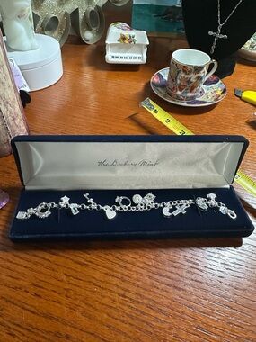 Sterling Silver Charm Bracelet 🩶